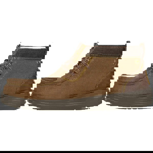 HEYDUDE Wally Mid GripR Boots - Dark Brown