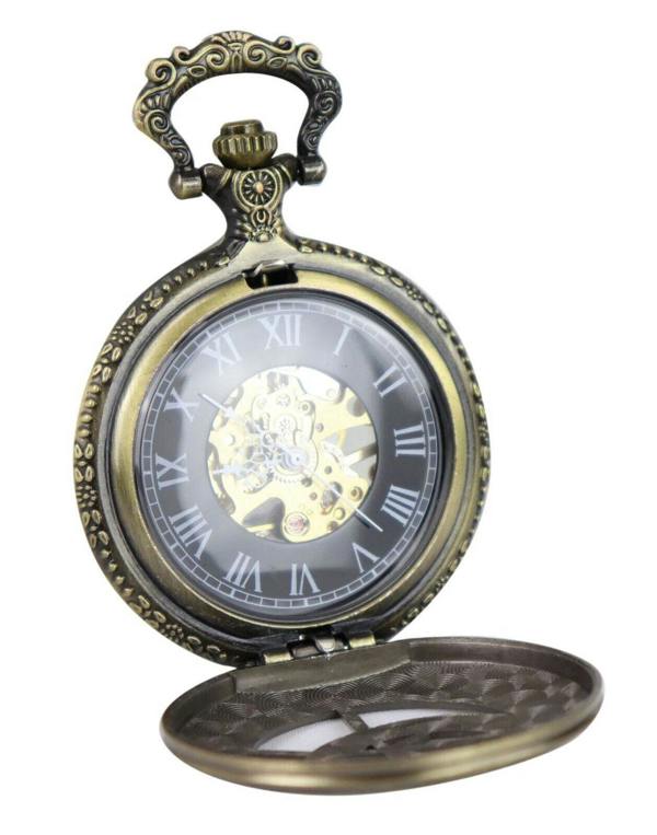 TruClothing Pocket Watch Mechanical Peaky Blinders Hunter Automatic