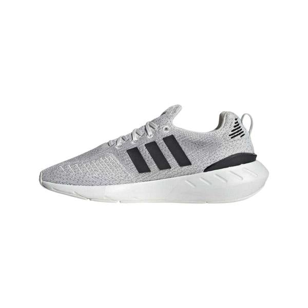 Adidas Womens/Ladies Swift Run 22 Textile Trainers - White/Black - 