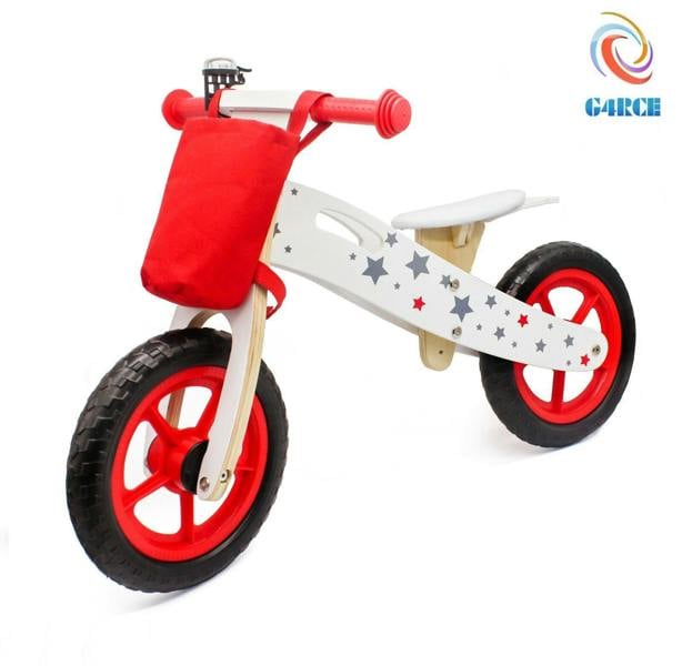 HYGRAD BUILT TO SURVIVE Wooden Balance Bike for Kids with Bell – Lightweight Training Bike | HYGRAD®