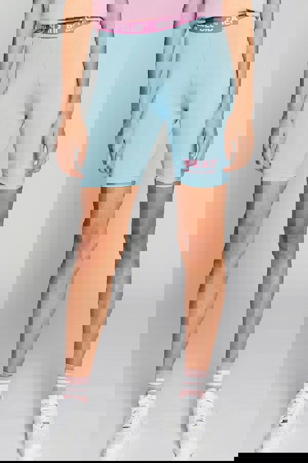 Beat Girlz Club Bayside Cycle Short - Miami Blue