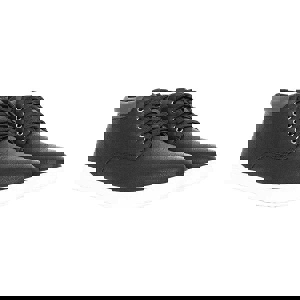 Crosshatch Mens Alistair Leather Trainers - Black