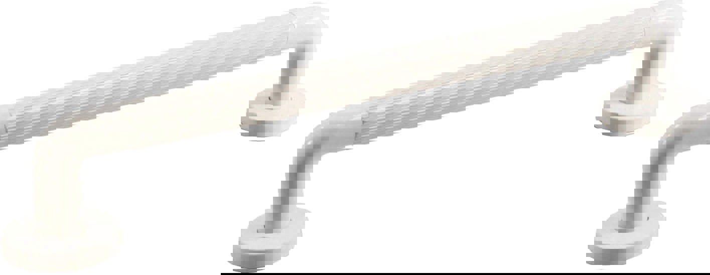 Aidapt President Ribbed UPVC Plastic Grab Bar 18 inch