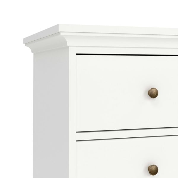 Furniture To Go Paris Chest of 4 Drawers in White