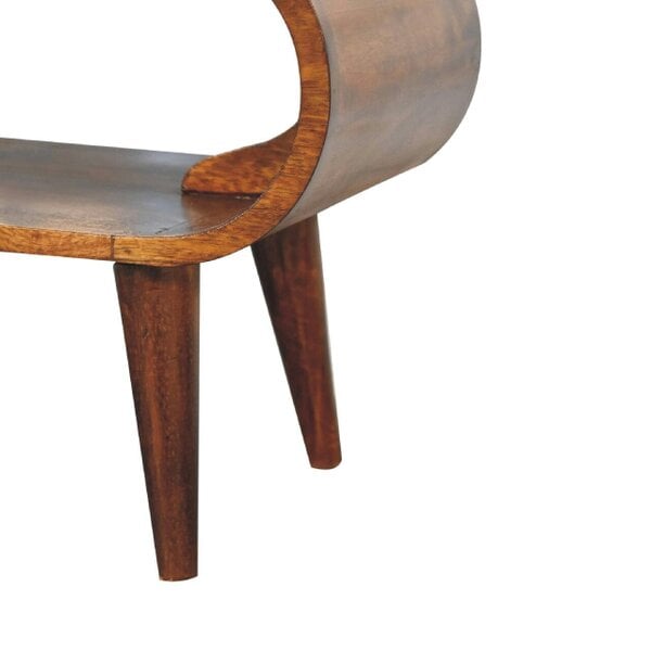 Wyld Haus Porquerolles Nordic Mango Wood Low Coffee Table