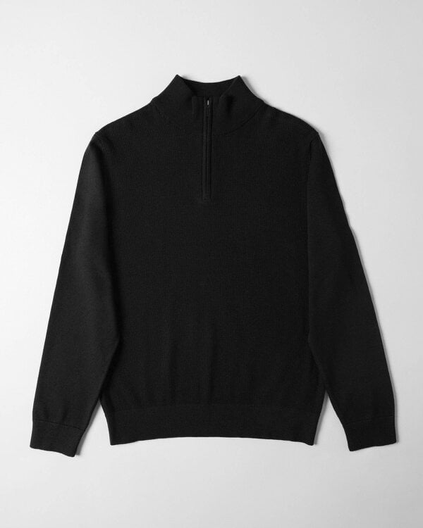 Steel & Jelly Knitted 1/4 Zip Jumper