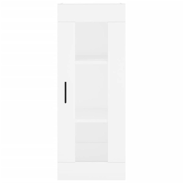Berkfield Highboard White 34.5x34x180 cm Engineered Wood
