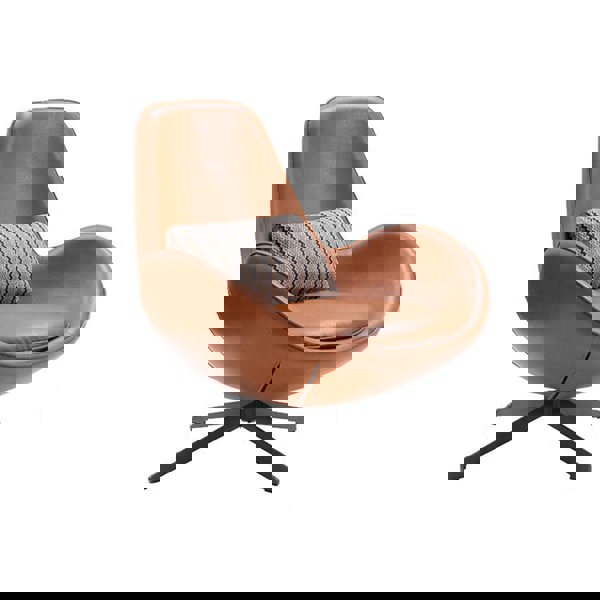 Classical Snail Armchair, Brown Leather-Ritconcept-Rit Concept