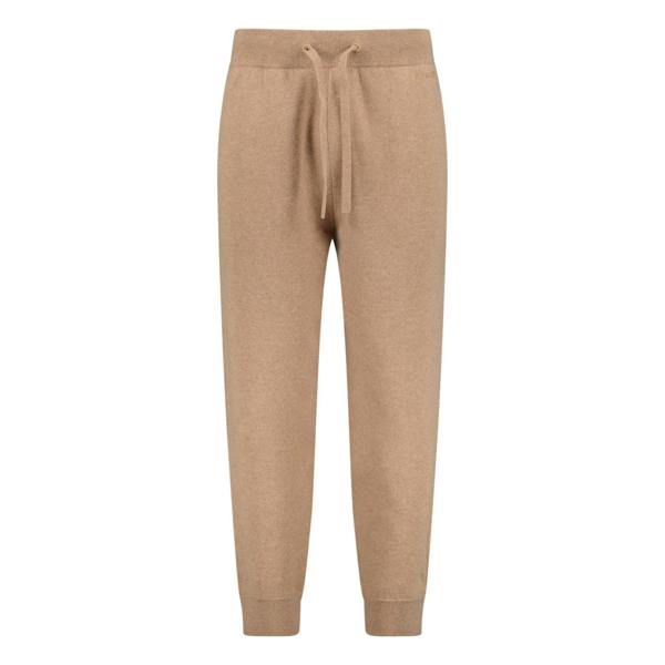 Burberry Hunton Cuffed Cashmere Sweatpants Camel - chancefashionco