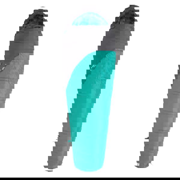 Mountain Warehouse Summit 250 Right Zip Winter Mummy Sleeping Bag - Teal