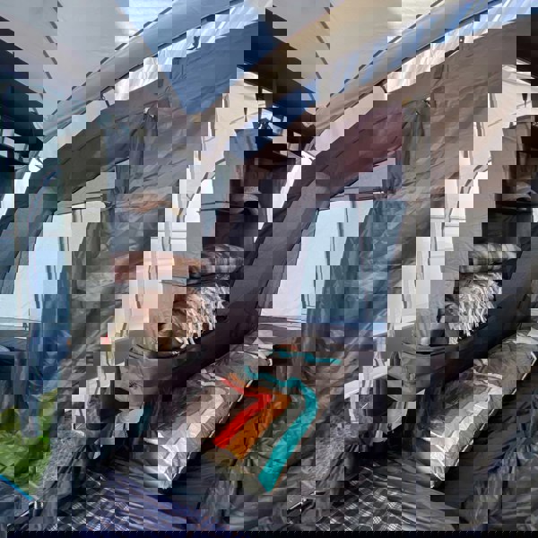 OLPRO Camping Organiser with Shelves and Storage Bag