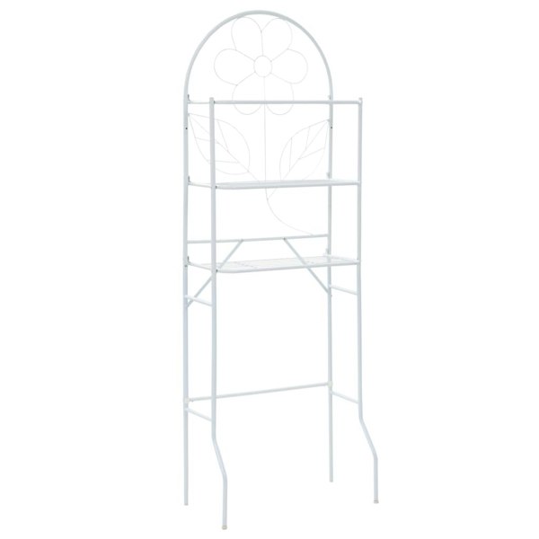 Berkfield Toilet Rack White 60x33x174 cm