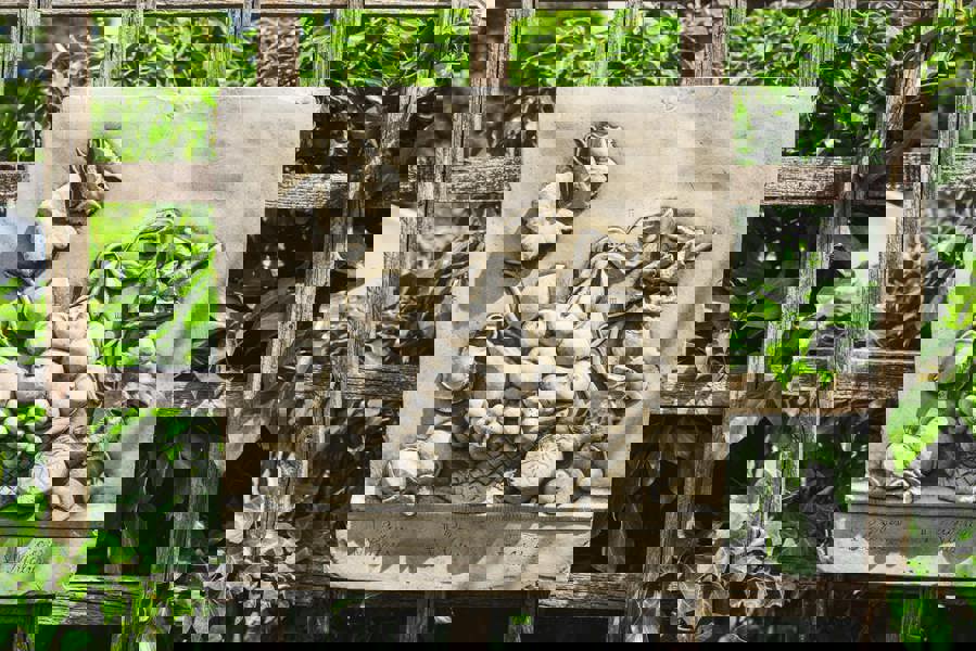 Stone Cast Fruit design Wall Plaque