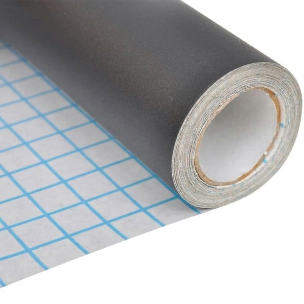 Berkfield Wall Sticker Blackboard 0.6 x 2 m 2 Rolls with Chalks