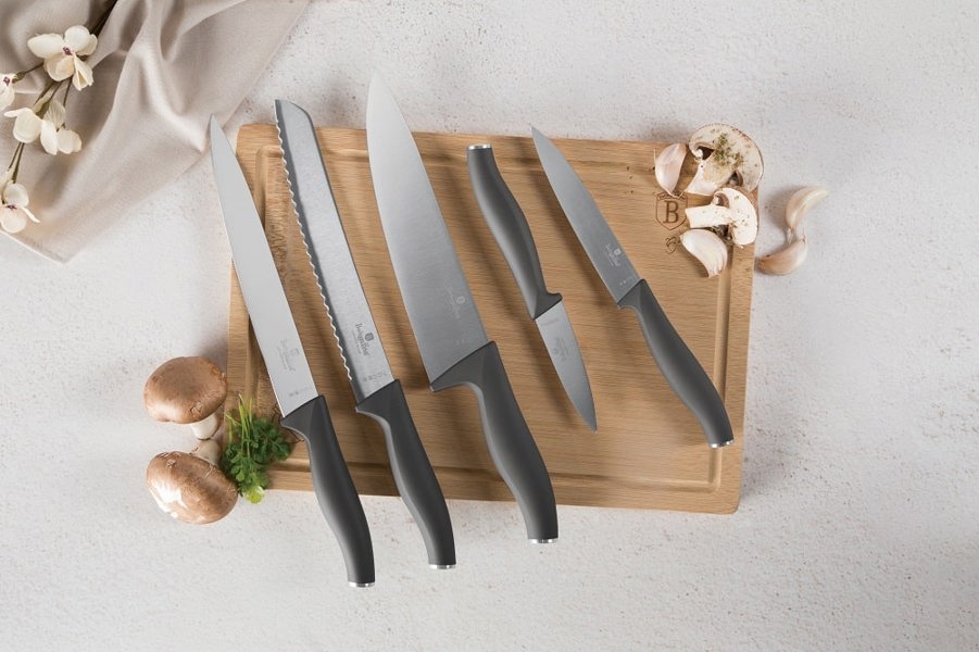 Knife set with bamboo cutting board Berlinger Haus BH2961