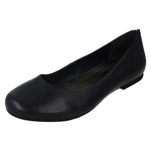 Leather Collection Ladies Leather Collection Flat Shoes