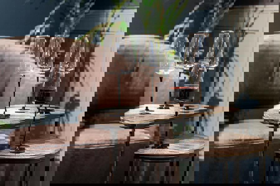 Mikasa Palermo Crystal Red Wine Glasses, Set of 4, 450ml