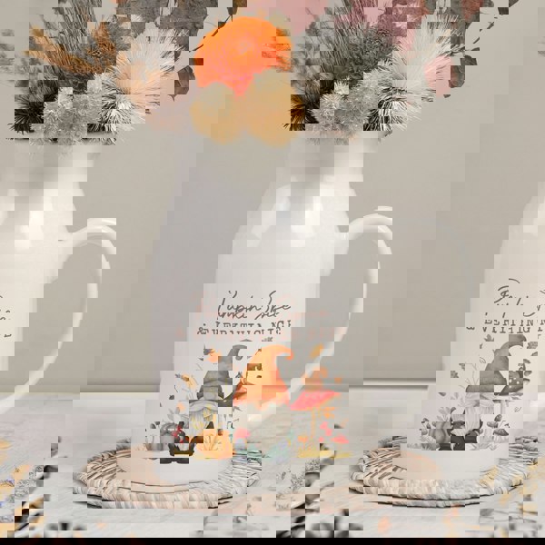 Personalised Memento Company Personalised Autumn Gonk Flower Jug Vase