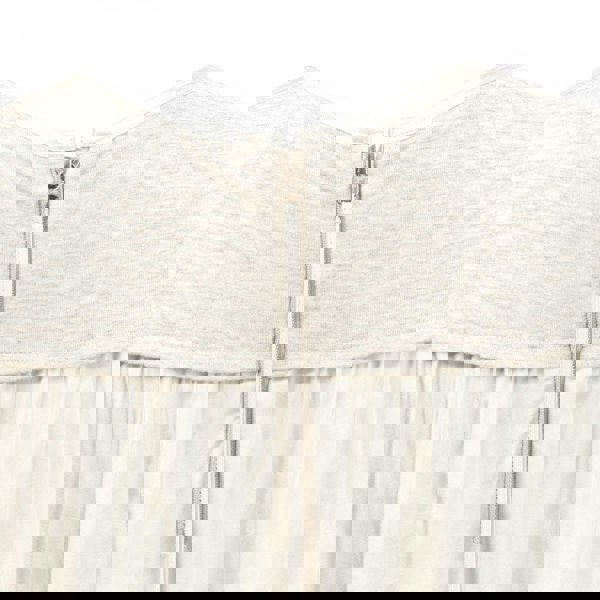 Maison Scotch S/S Zip Closure Womens Top - Grey Melange