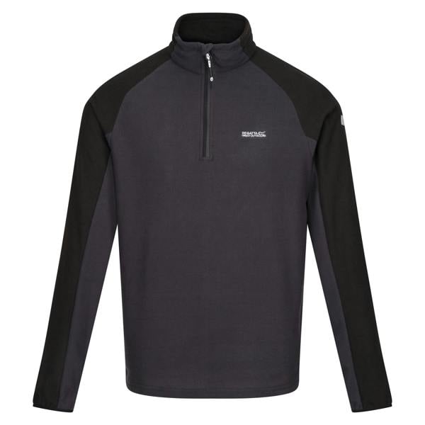 Regatta Mens Elson II Lightweight Fleece - Ash/Black - 