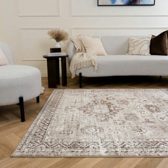 The Rugs Montana Vintage Beige Rug | 4050