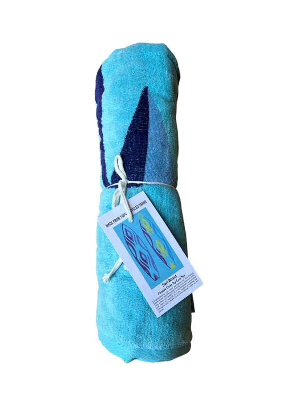Bellissimo Home Eco Friendly Recycled Yarn Beach Towel | Extra Large 95 x 180cm