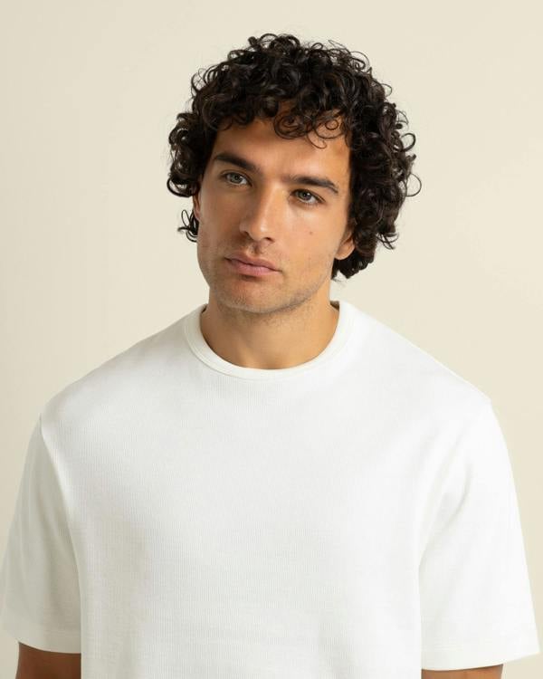 Larsson & Co Arvid - Ribbed T-Shirt