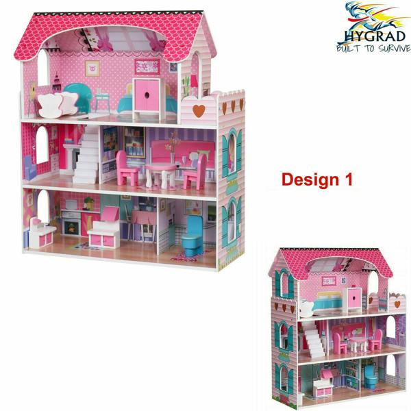HYGRAD BUILT TO SURVIVE Kids Pretend Role Play Wooden Toy Sets Kitchen Piano Builder Doll set Best gift