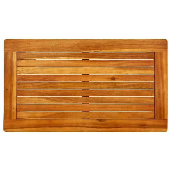 Berkfield Garden Coffee Table 70x40x36 cm Solid Acacia Wood