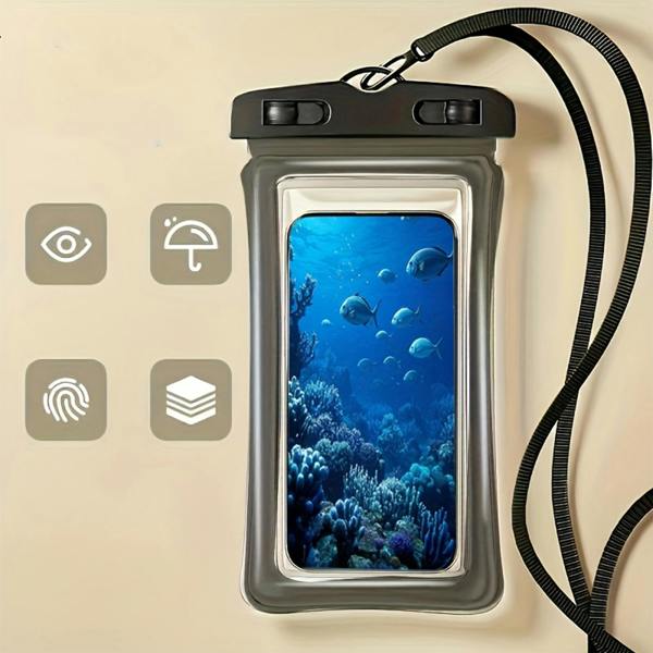 Dragodirect IP65 Waterproof Floating Phone Pouch with Air Cushion Protection