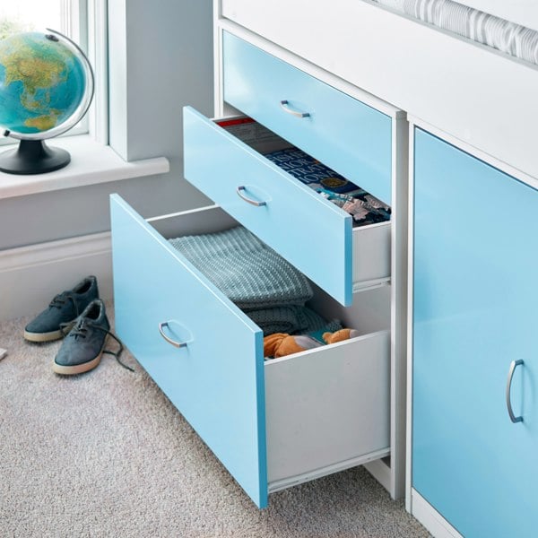 Bedmaster Lacy Mid Sleeper Storage Bed