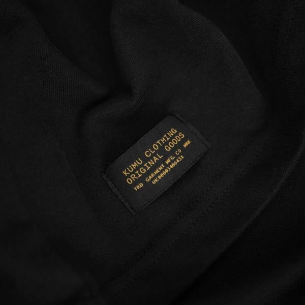 Kumu Heavyweight Pocket Tee Black