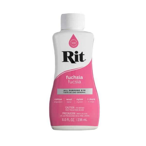 Rit All Purpose Liquid Dye - High Pigment Fabric Colouring Dyes 8oz