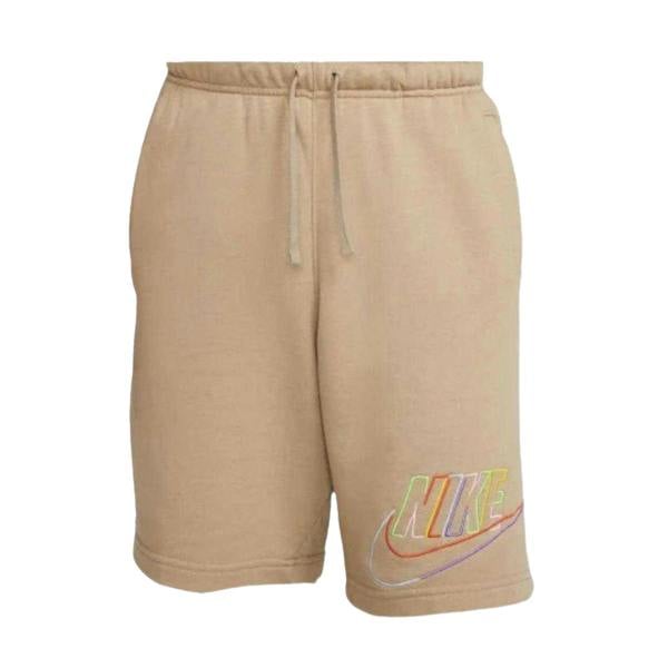 Nike Mens Swoosh Logo Shorts - Light Tan - 