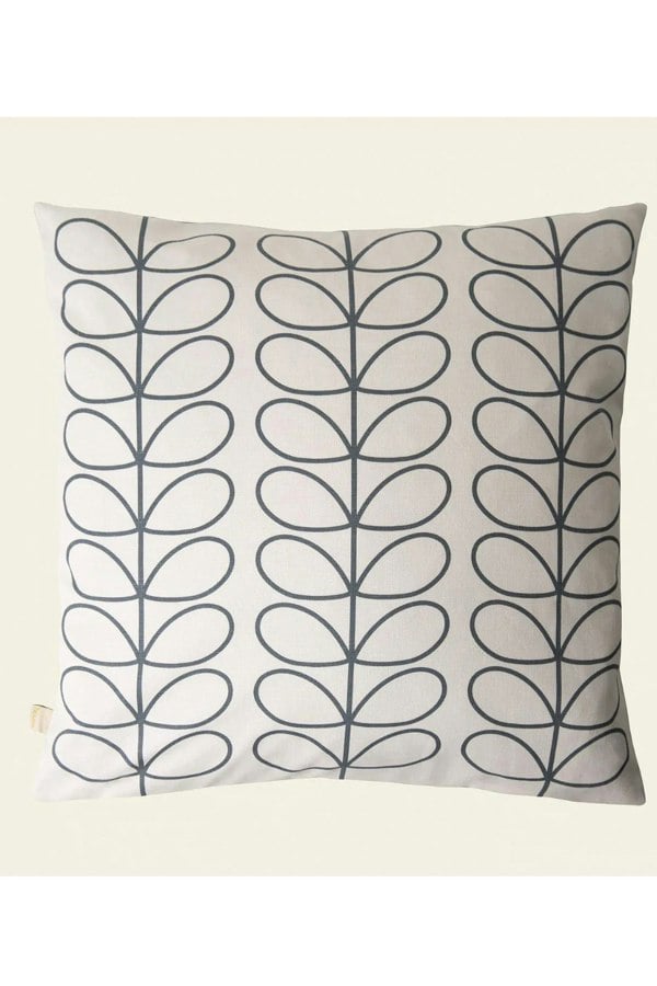 Orla Kiely Small Linear Stem Feather Filled Reversible Cushion