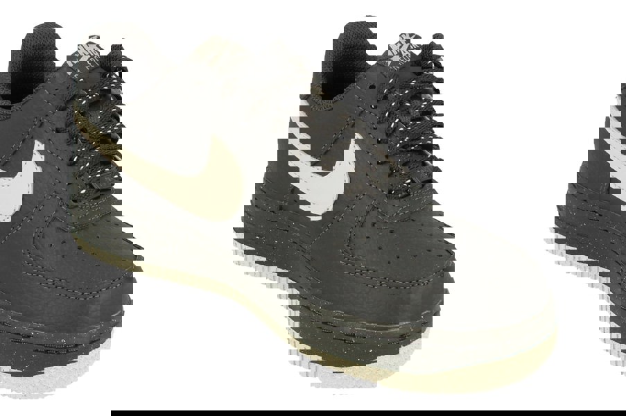 Nike Womens Air Force 1 07 Next Nature Trainers Fz4350  001 - Anthracite Light Bone White 001 - Photo 3