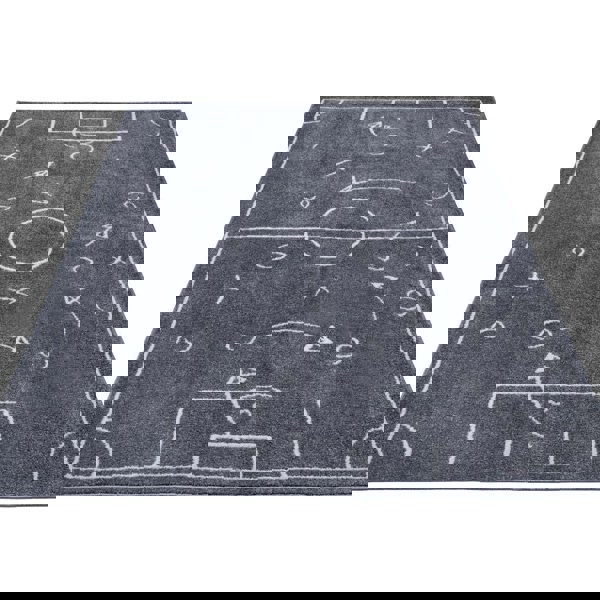 Adventures Kids Game Plan Dark Grey Rug