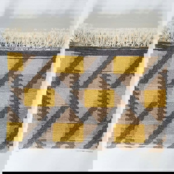 Cotton Throw, Yellow