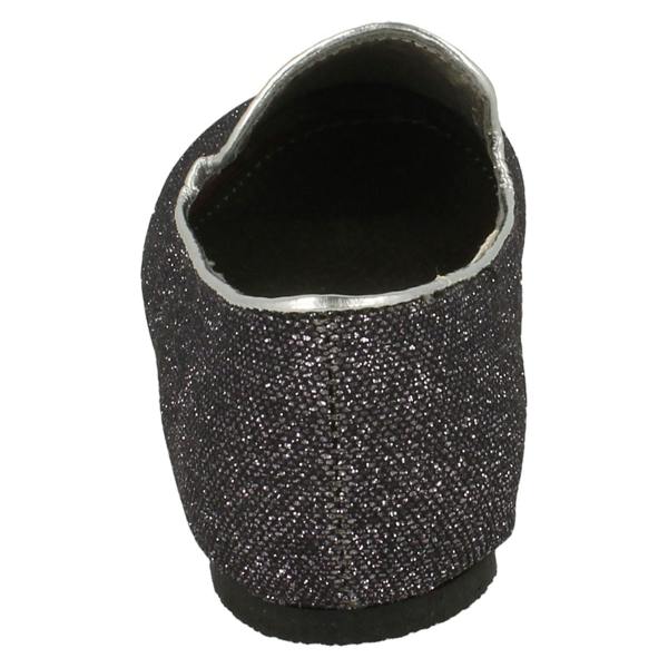 Cutie Girls Cutie Slip On Glitter Ballerina Shoes H2253