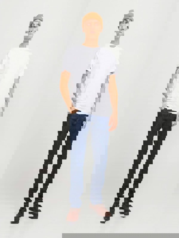 Jack & Jones Glenn Original 430 Slim Fit Jeans - Blue Denim