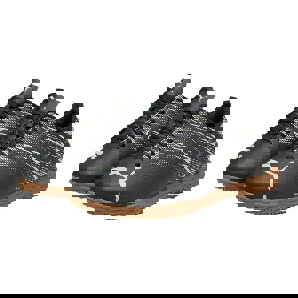 Puma Childrens/Kids Attacanto IT Football Boots - Puma Black/Silver