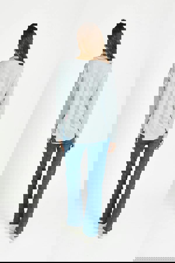 Mudflower Large Floral Print Lightweight Knit Jumper