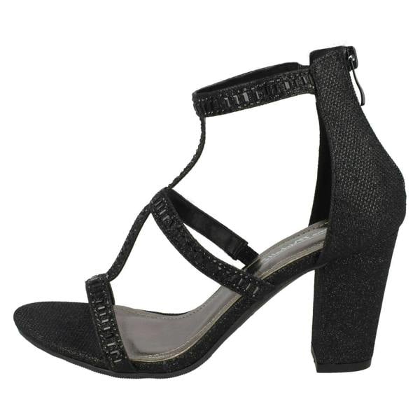 Anne Michelle Ladies Anne Michelle Diamante Sandals