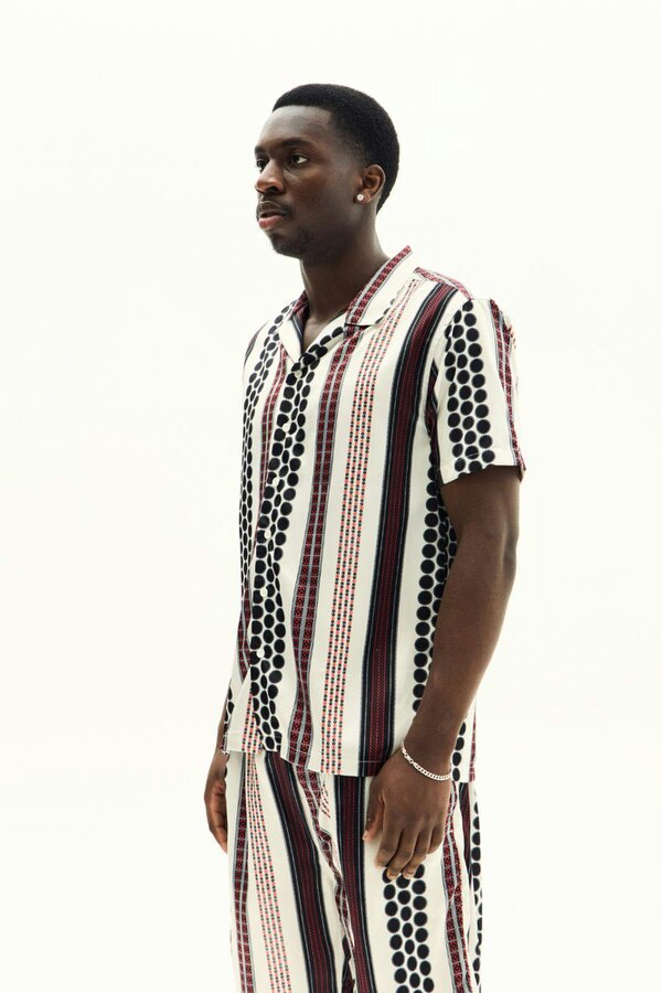 Elaina Fashion Men’s Premium Matching Shirt & Shorts Set – Regular fit