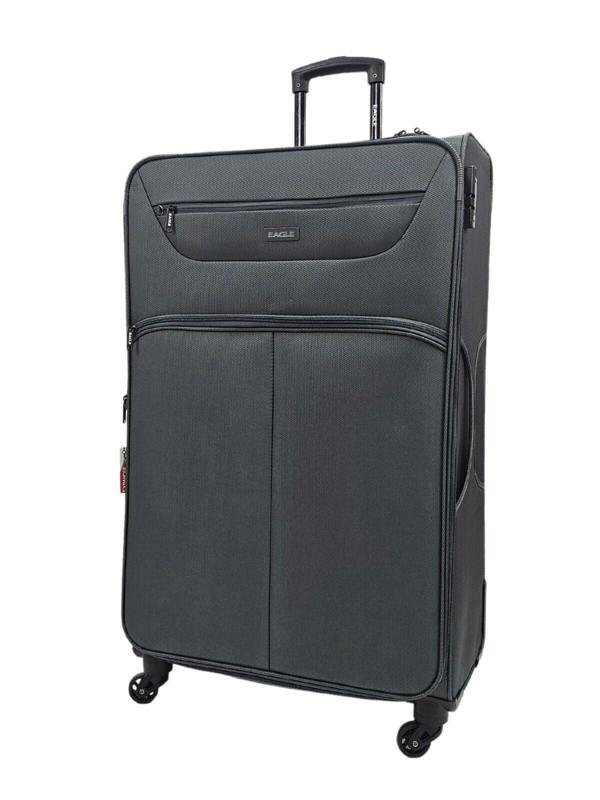 Eagle Luggage Lightweight Soft Suitcase Luggage Travel TSA Set