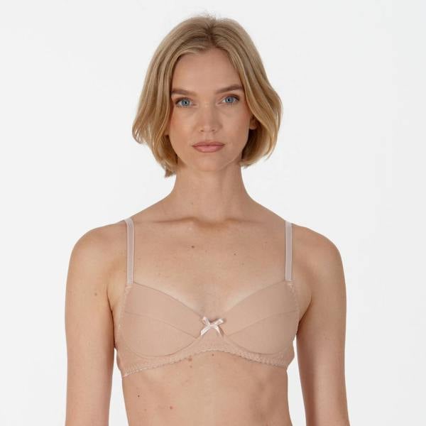 Little-Women-KIKI-Cotton-Non-Wired-T-Shirt-Bra-Nude