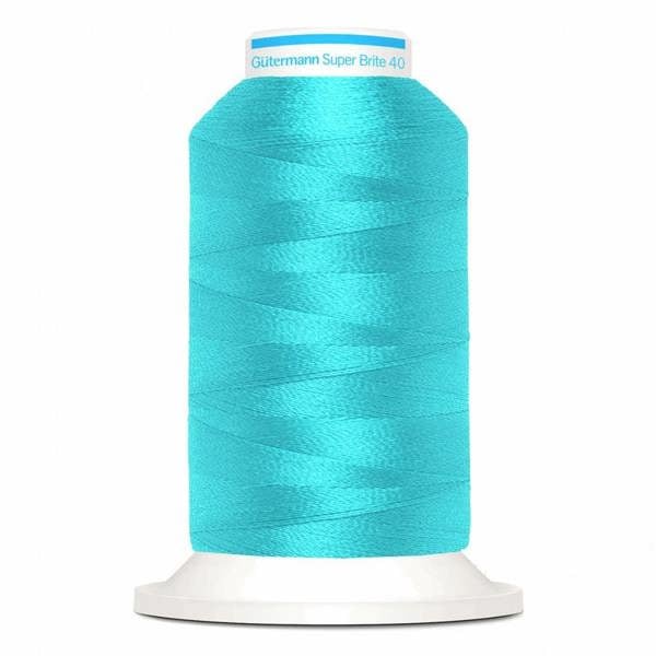Gutermann Super Brite Polyester 40 Embroidery Thread 1000m Polyester Thread Suitable For Embroidery