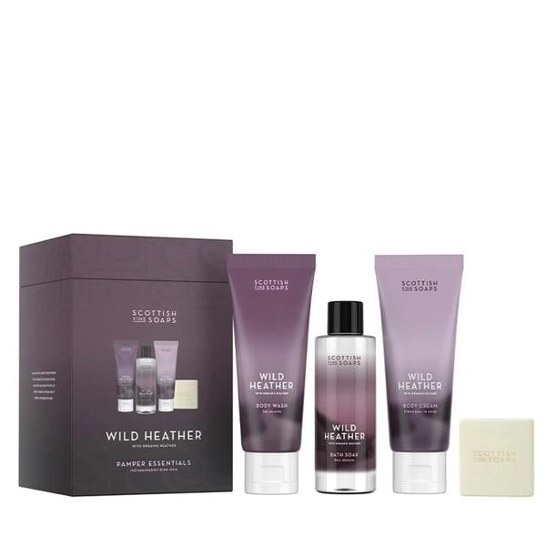 Scottish Fine Soaps Wild Heather Essentials Set