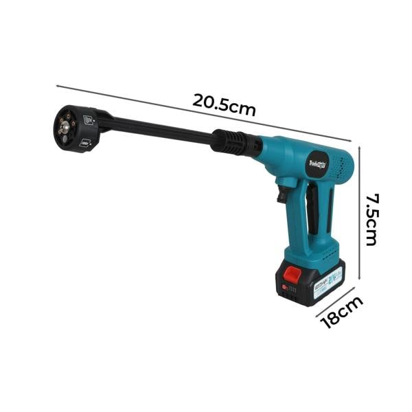 Traderight Cordless Pressure Washer 50Bar/725PSI Dual 4000mAh  6-in-1 Nozzle LCD