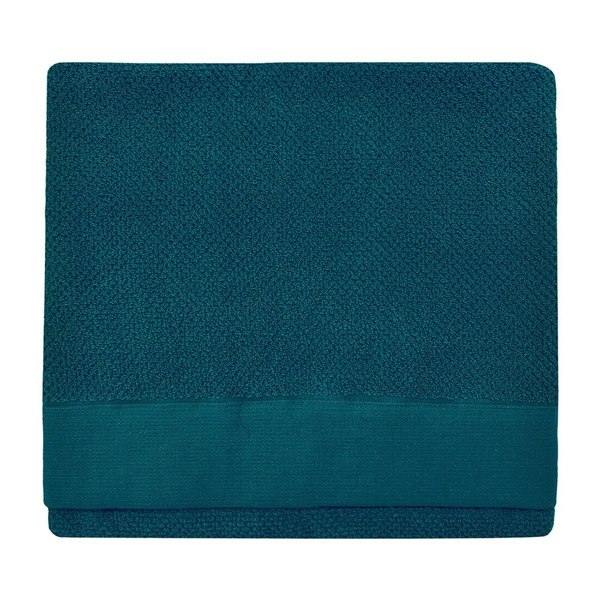 Furn Textured Weave Bath Towel - Blue